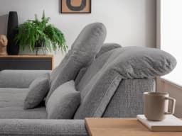 Ecksofa Bekki | Grau