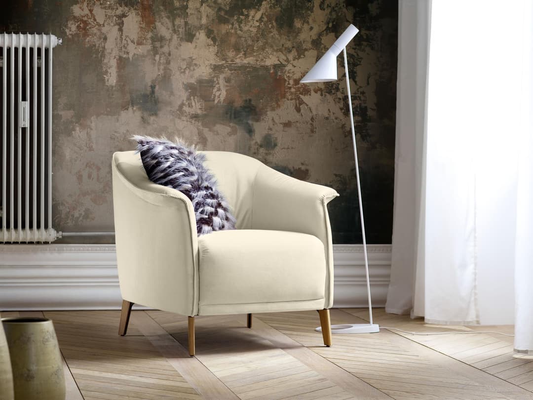 Polstersessel Corzano II | Weiß