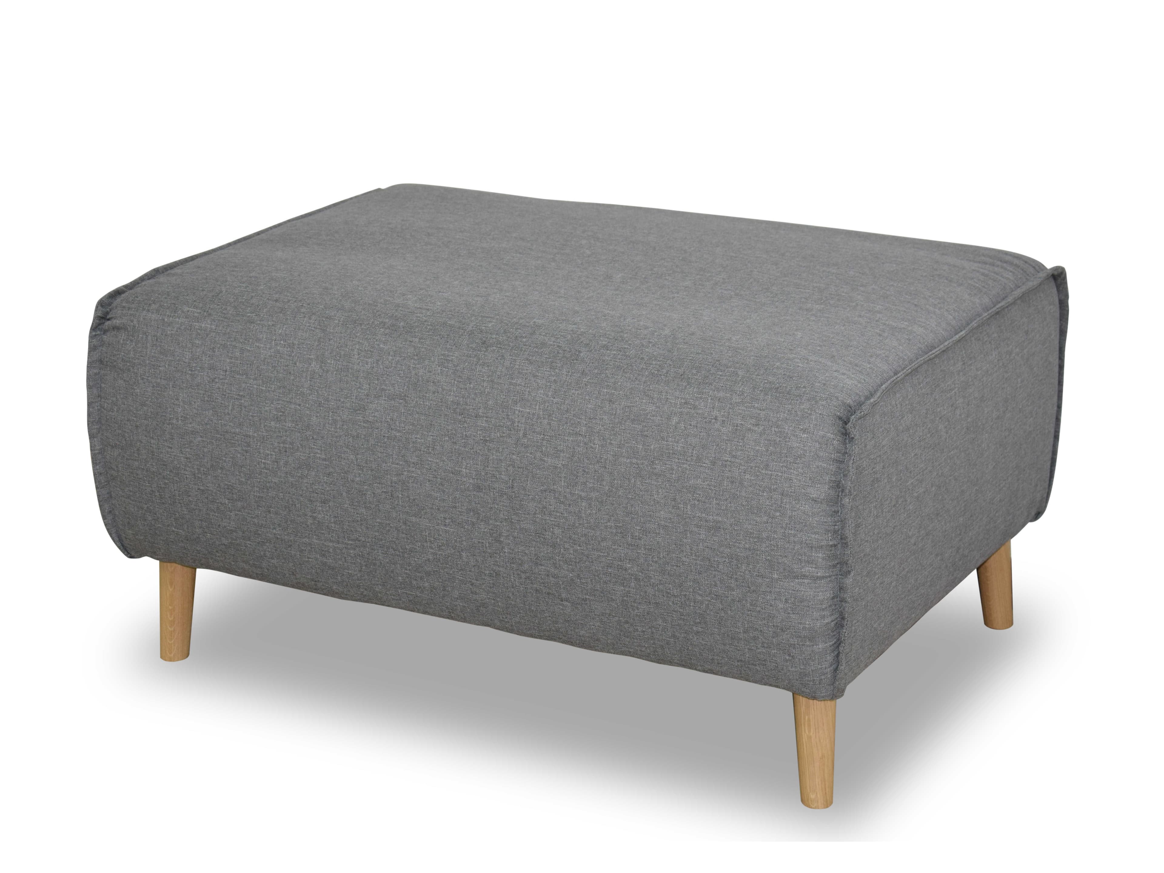 Polsterhocker Daro IV | Grau