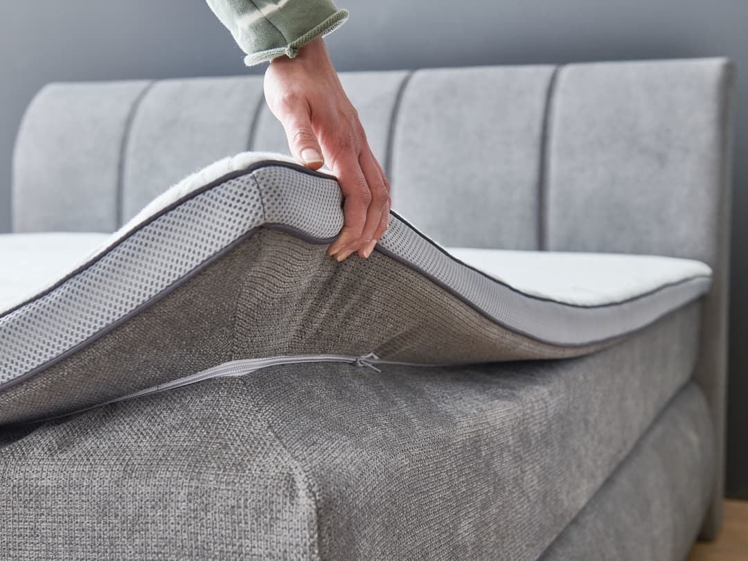 Boxspringbett Sarnica | Grau