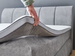 Boxspringbett Sarnica | Grau