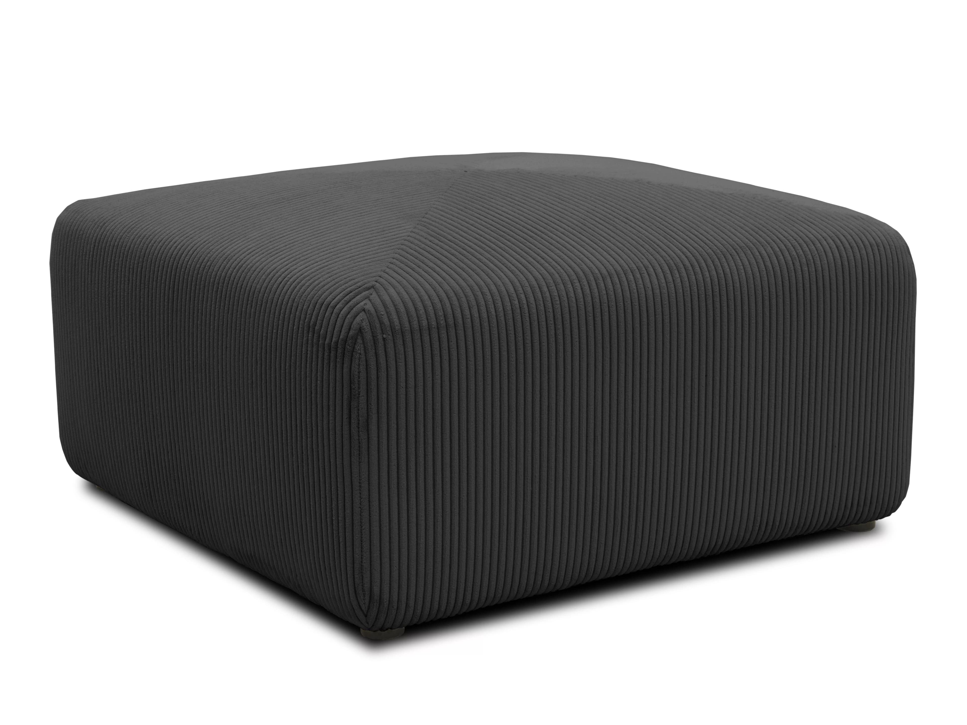 Polsterhocker Dorna III | Grau