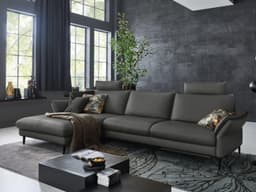 Ecksofa Haeta | Grau