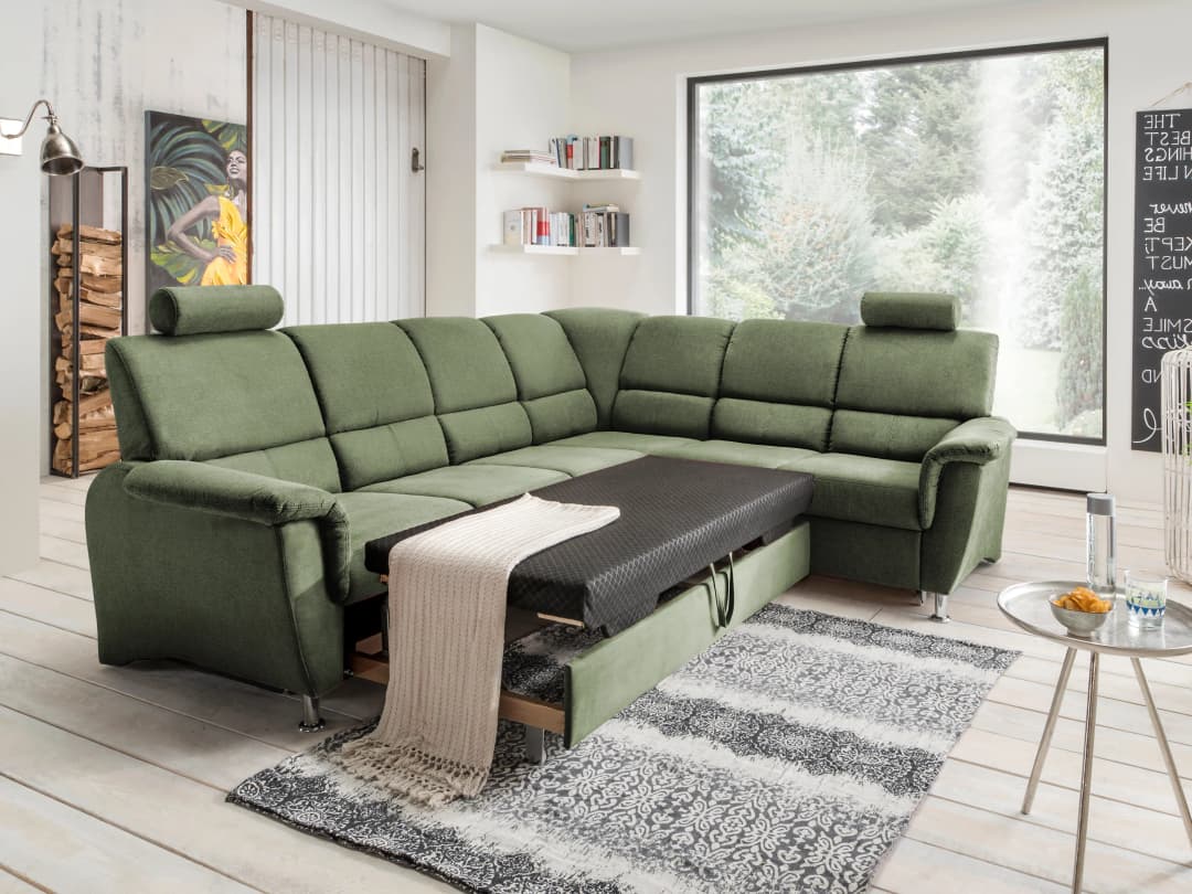Ecksofa Bulma III | Braun