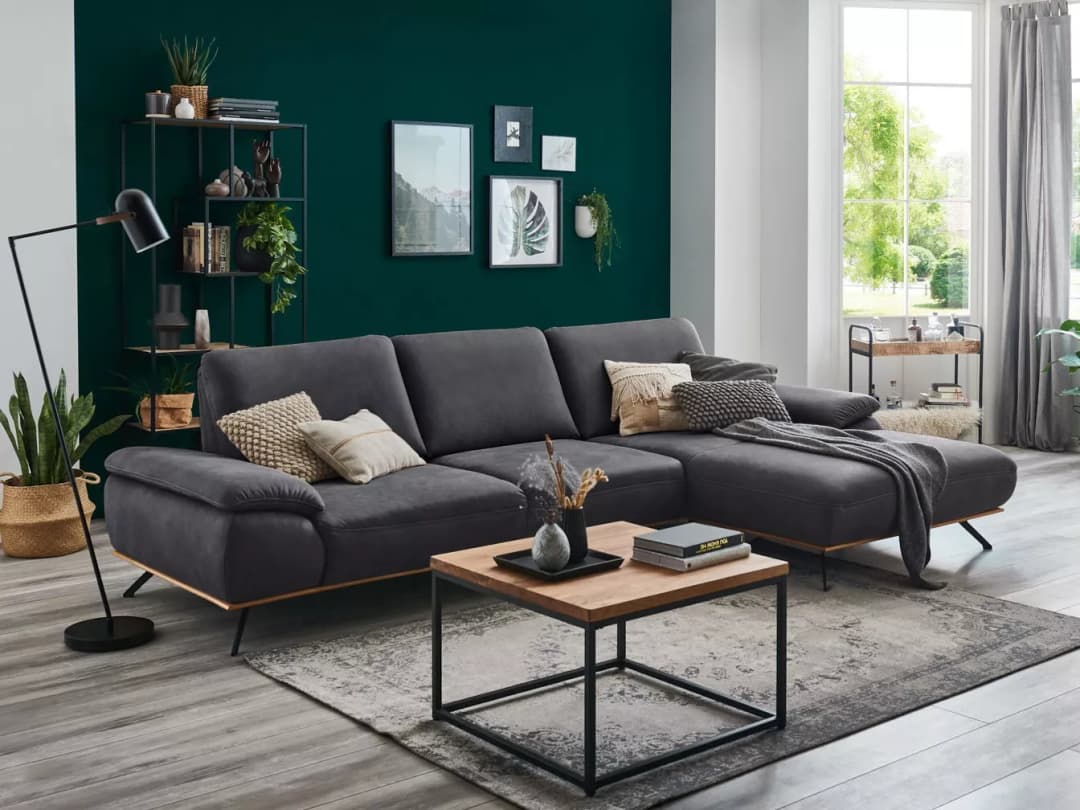 Ecksofa Para II | Blau