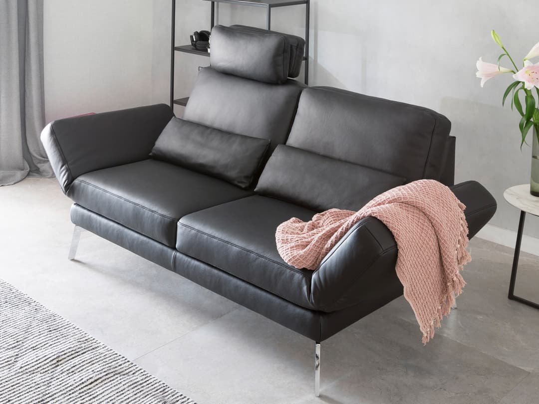 Einzelsofa Calvi III | Schwarz