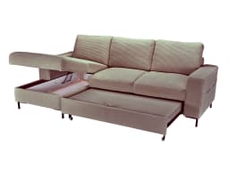 Ecksofa Salona | Weiß