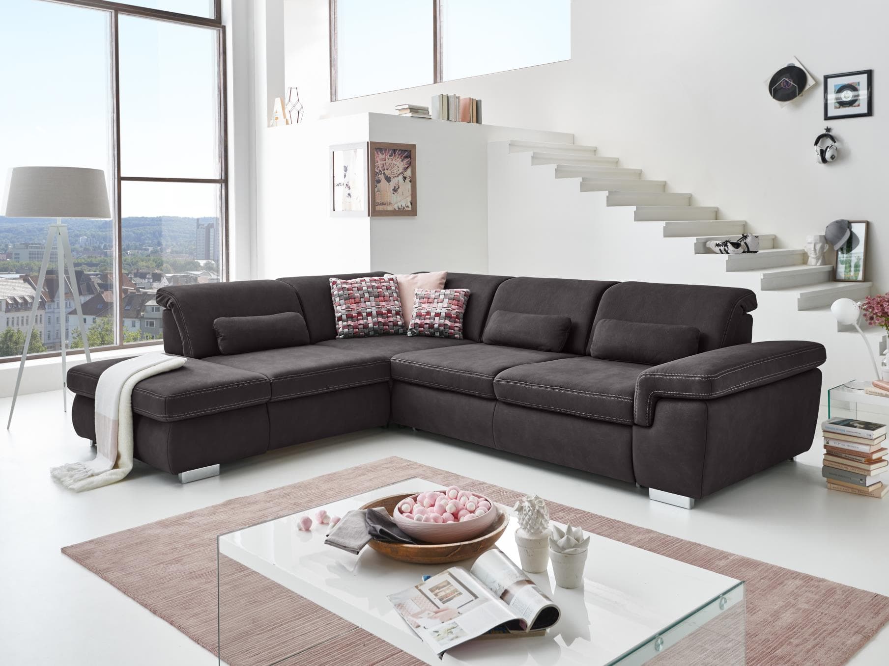 Ecksofa Montello | Braun