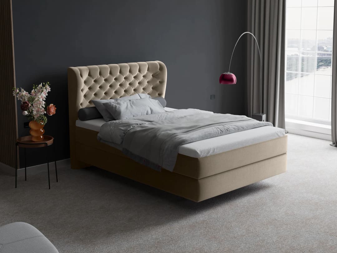 Boxspringbett Sanatro III | Mehrfarbig