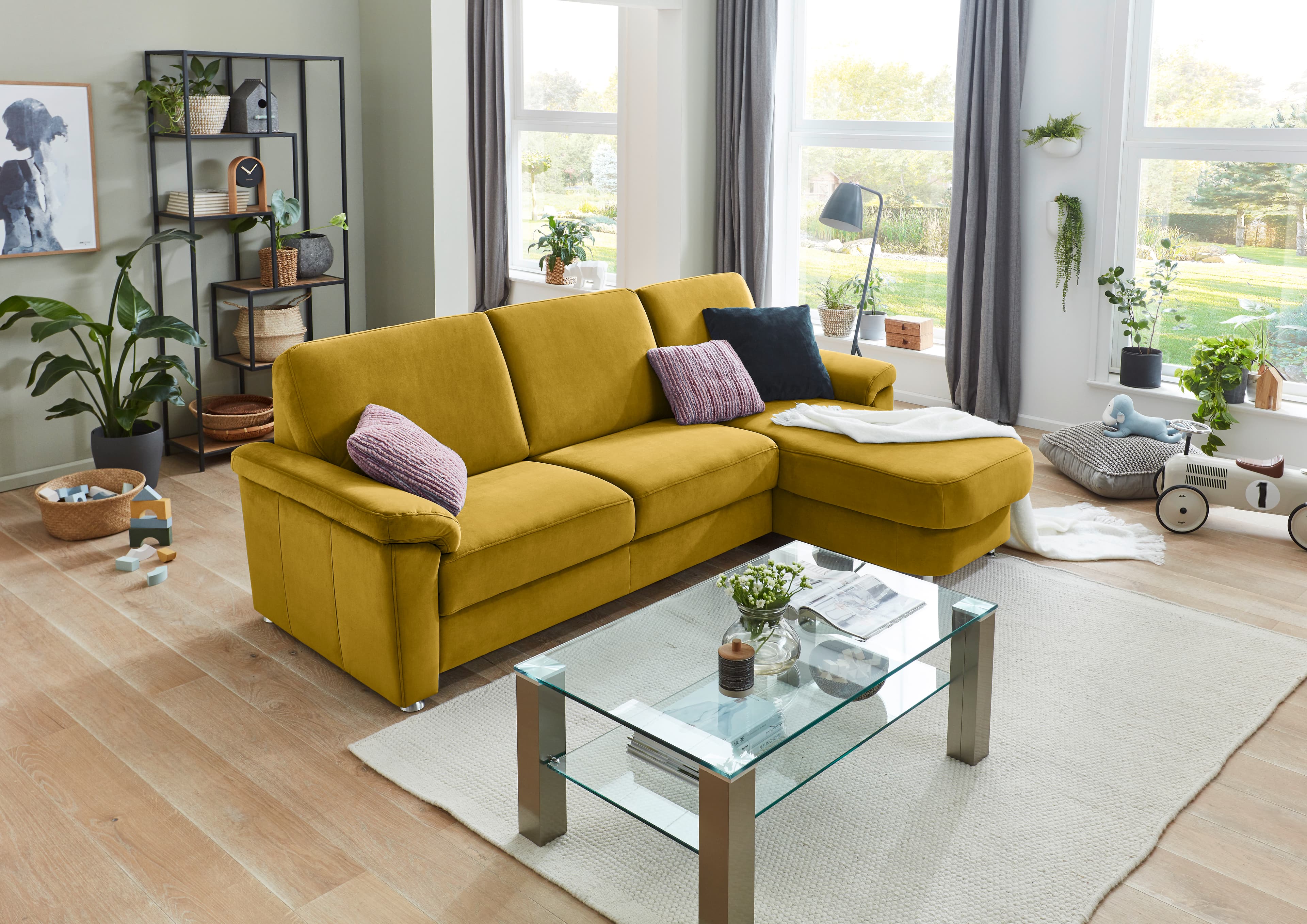 Ecksofa Zoccetta VII | Orange