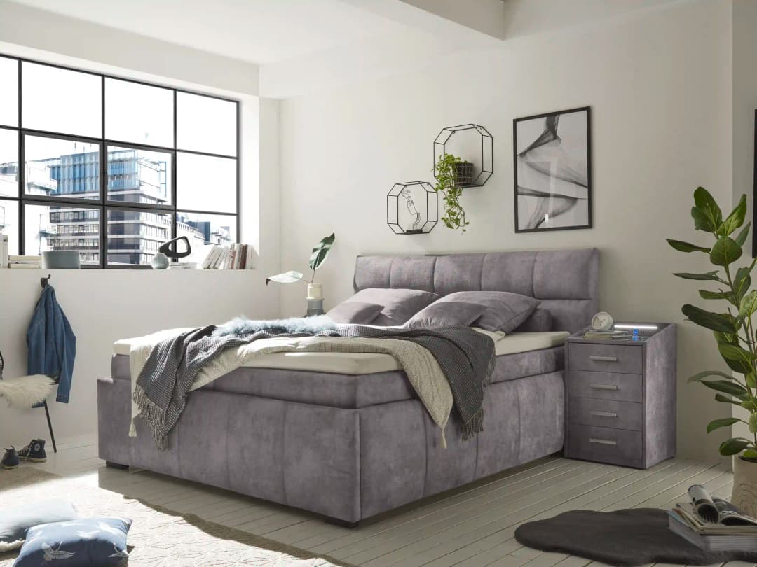 Boxbett Bakalu | Grau