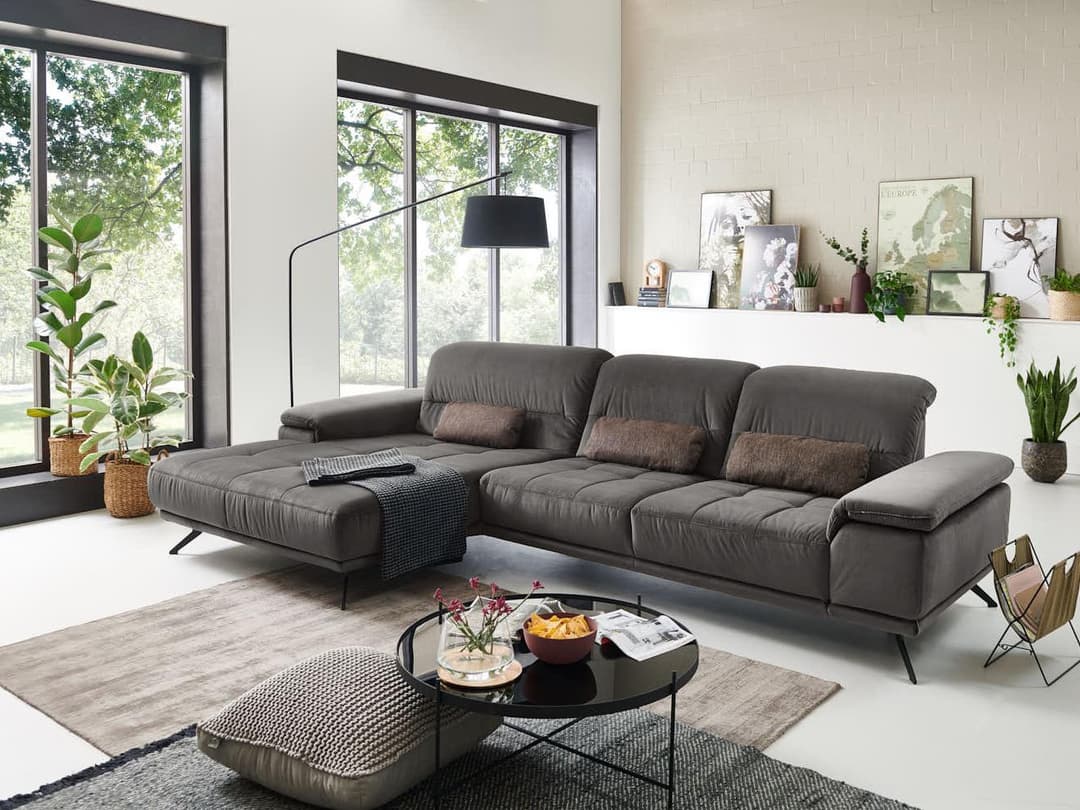 Ecksofa Ziracco II | Grau