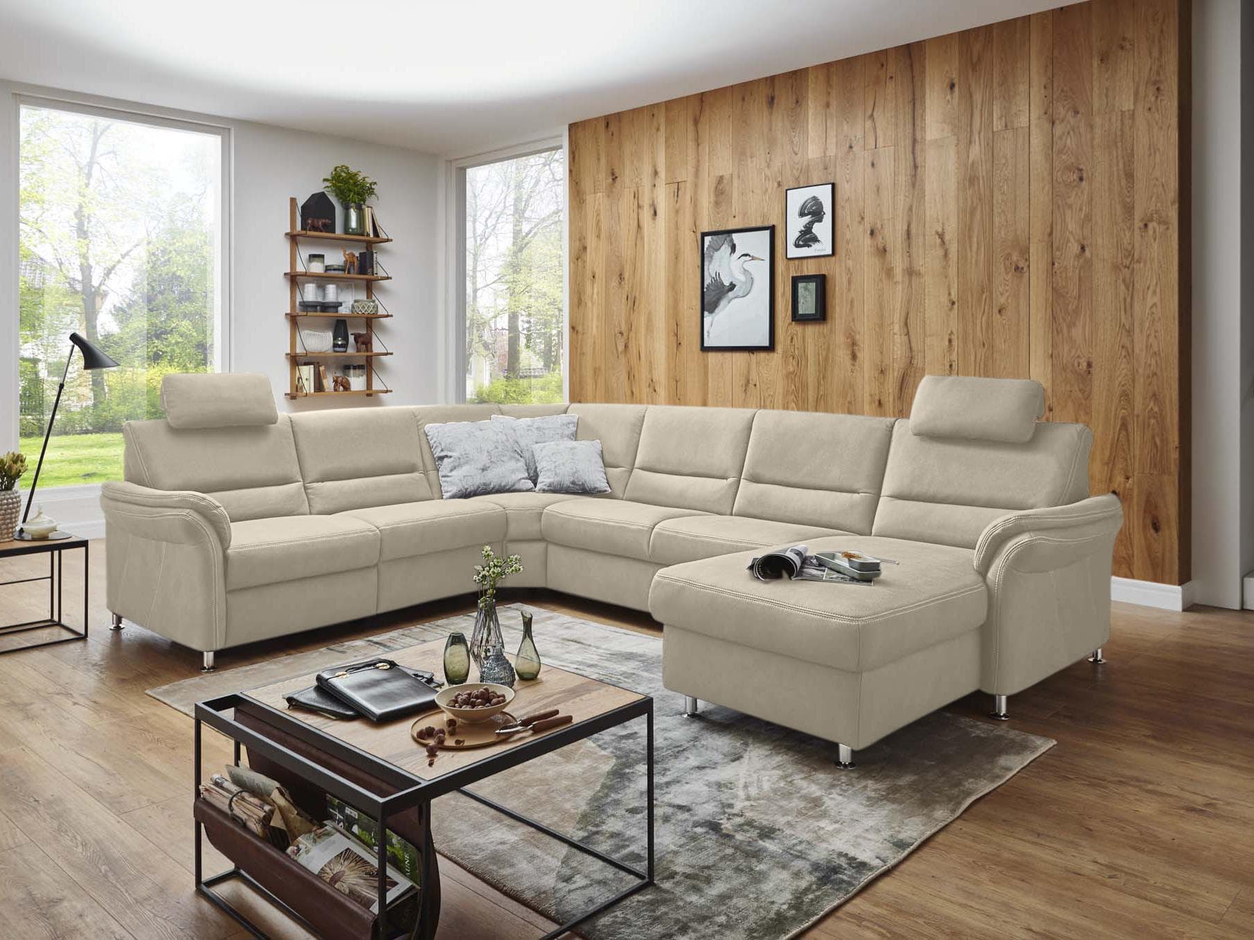 Wohnlandschaft Zanano X | Beige
