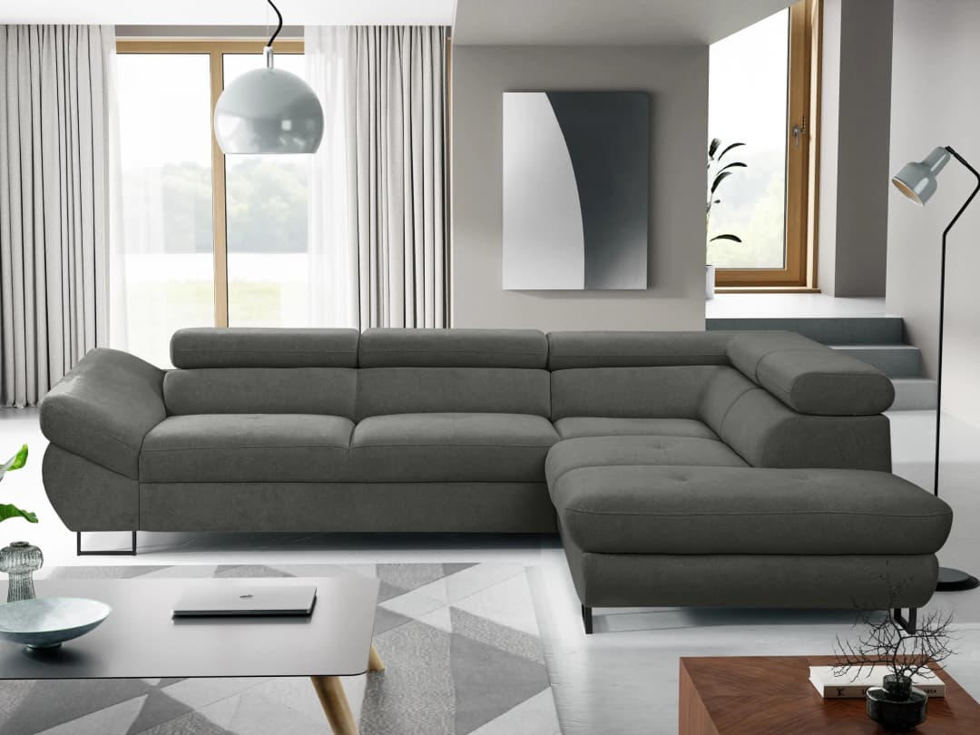 Ecksofa Blaine II | Grau