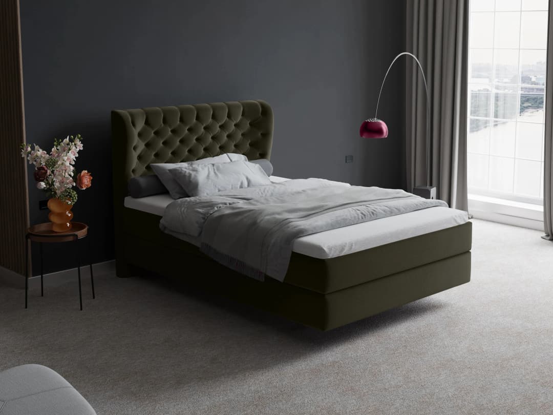Boxspringbett Sanatro III | Mehrfarbig