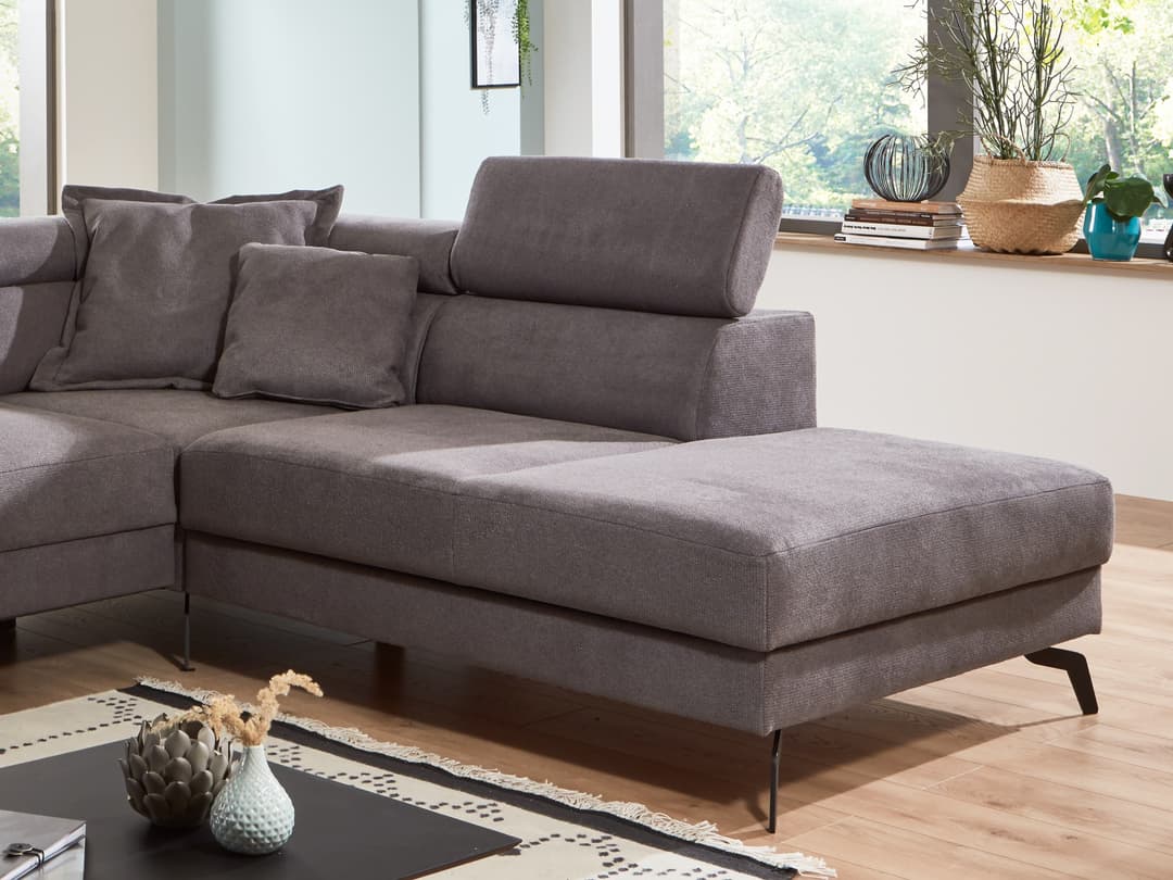 Ecksofa Irmina II | Grau