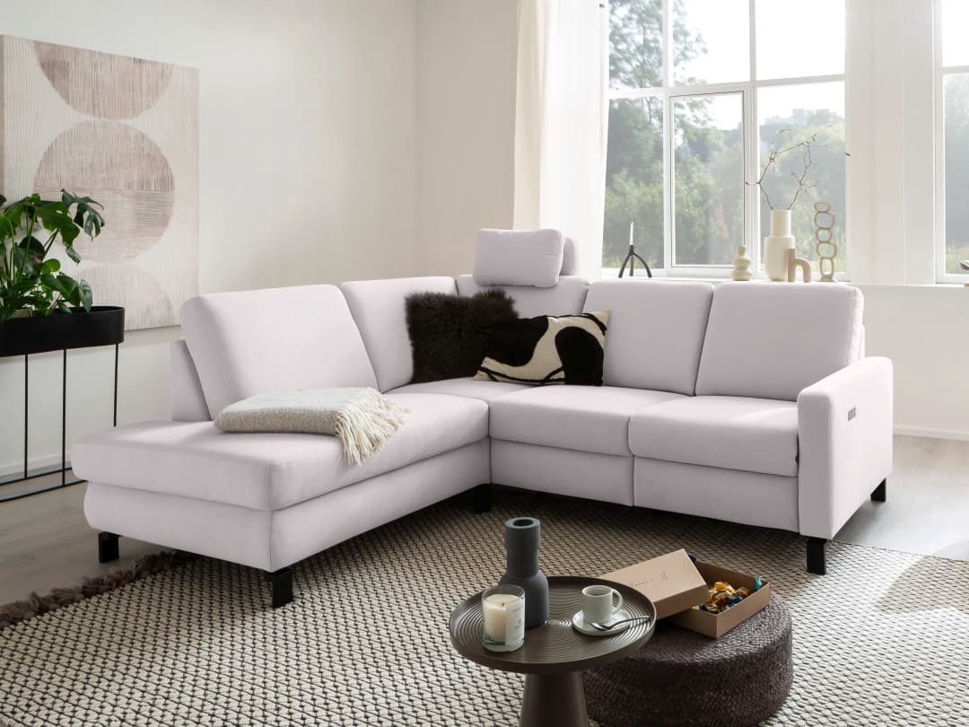 Ecksofa Charleston II | Grau