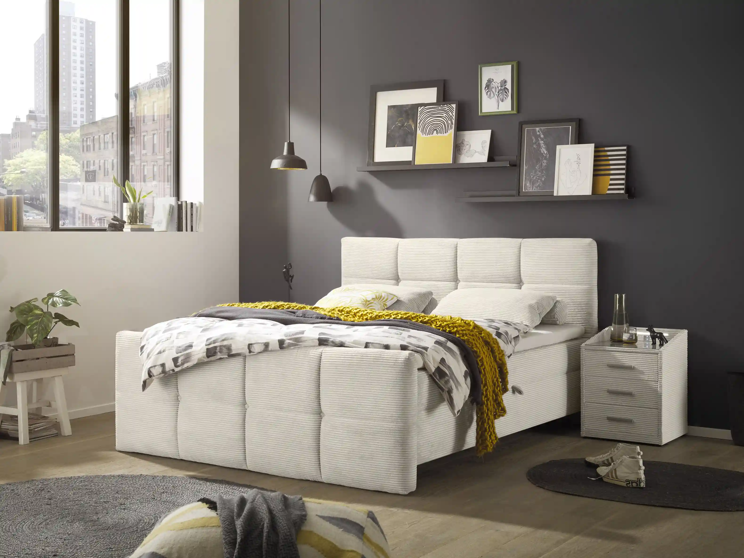 Boxbett Böhrde | Weiß