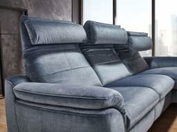 Ecksofa Hennens IV | Blau