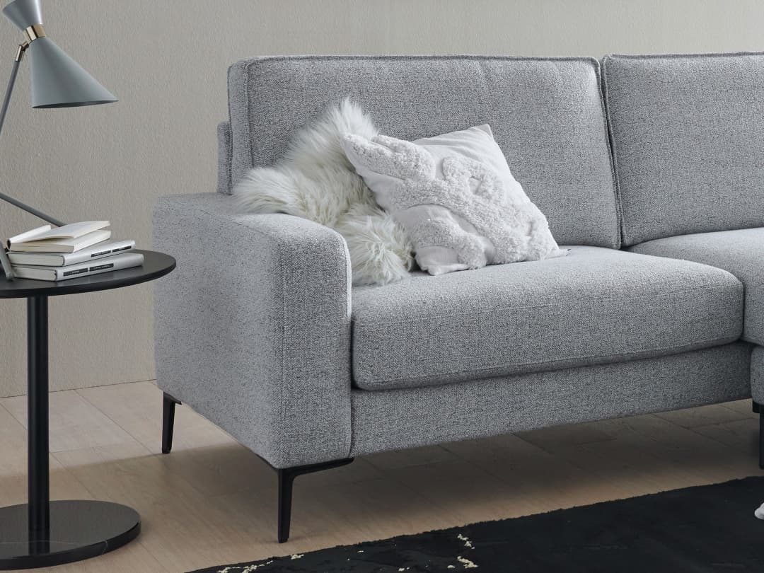 Ecksofa Vesper | Grau