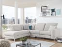 Ecksofa Cabello | Grau