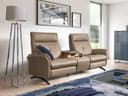 Trapezsofa Caracas II | Braun
