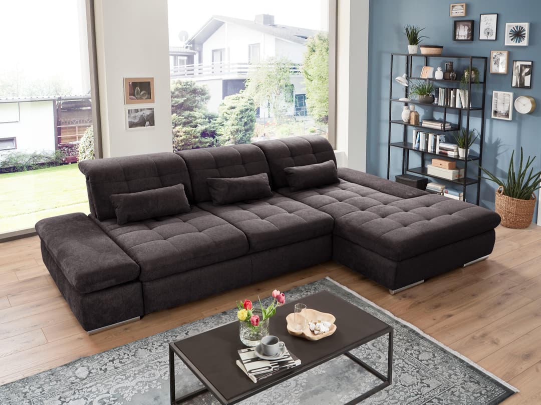 Ecksofa Pilar | Grau