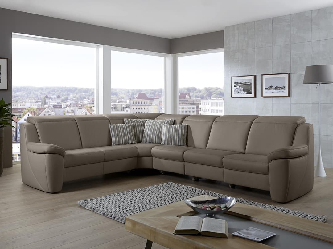 Ecksofa Putignano | Grau