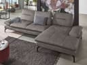 Ecksofa Penina | Grau