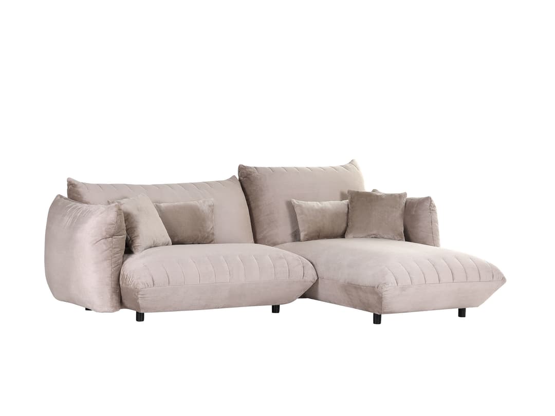 Ecksofa Gia | Grau