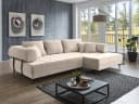 Ecksofa India II | Grau