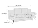Schlafsofa River | Grau 4