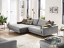 Ecksofa Cortino III | Grau