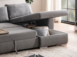 Ecksofa Harley | Grau
