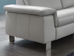 Ecksofa Pomezia V | Schwarz