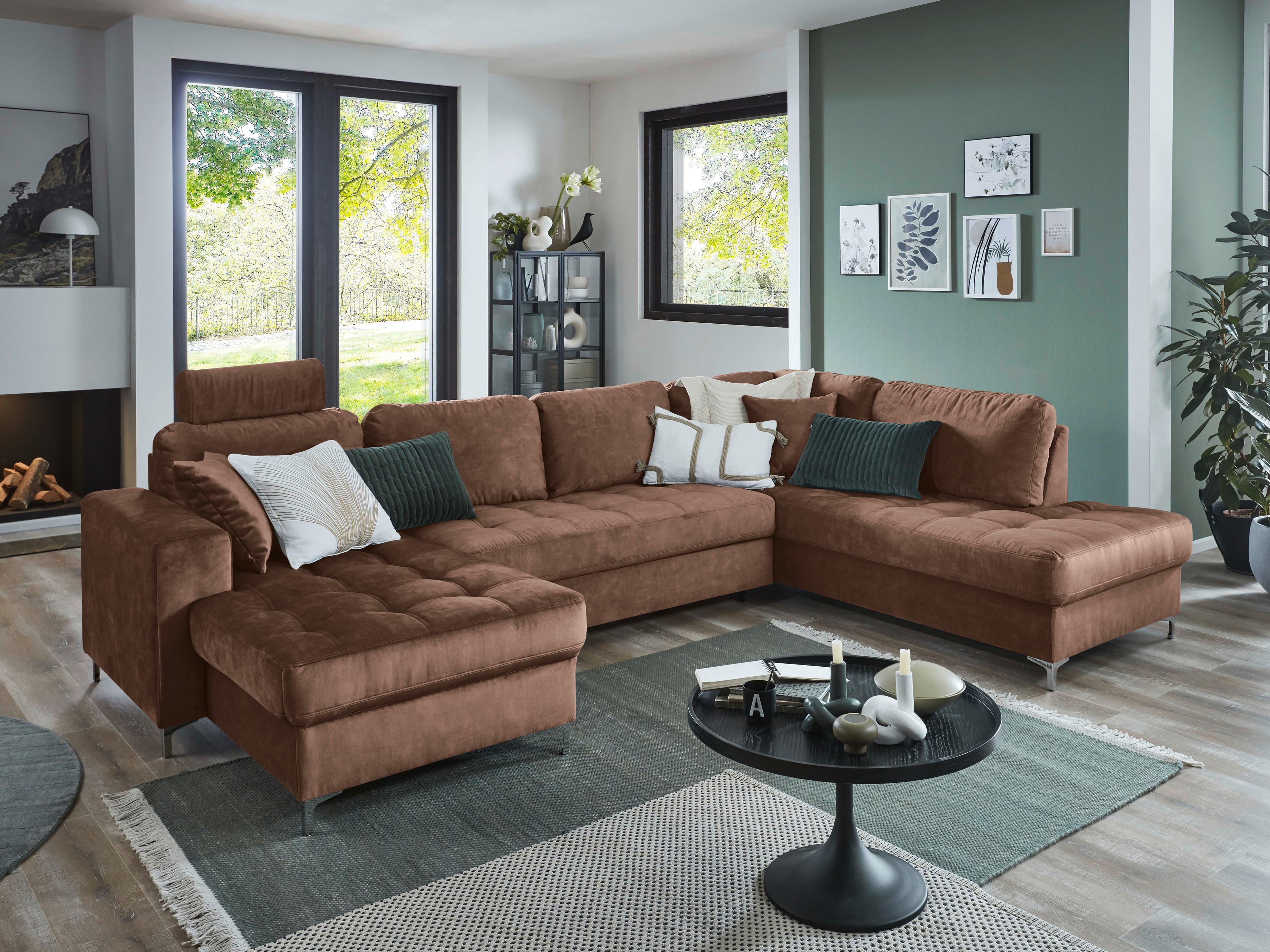 Wohnlandschaft Mabra | Braun