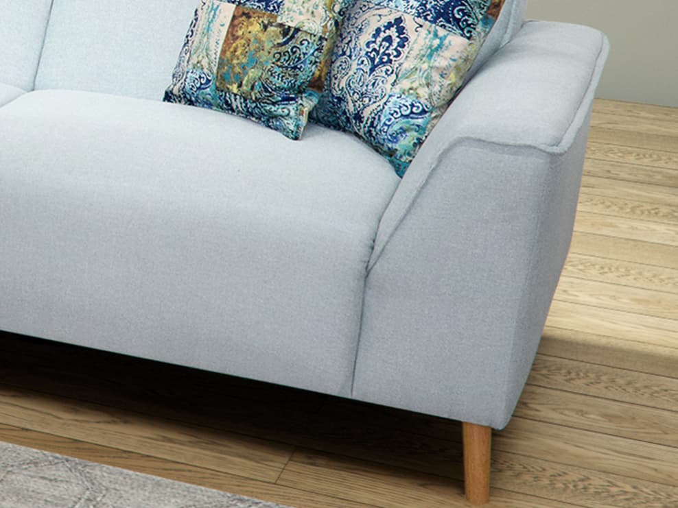 Ecksofa Daro | Blau