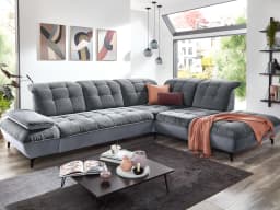Ecksofa Piero | Blau