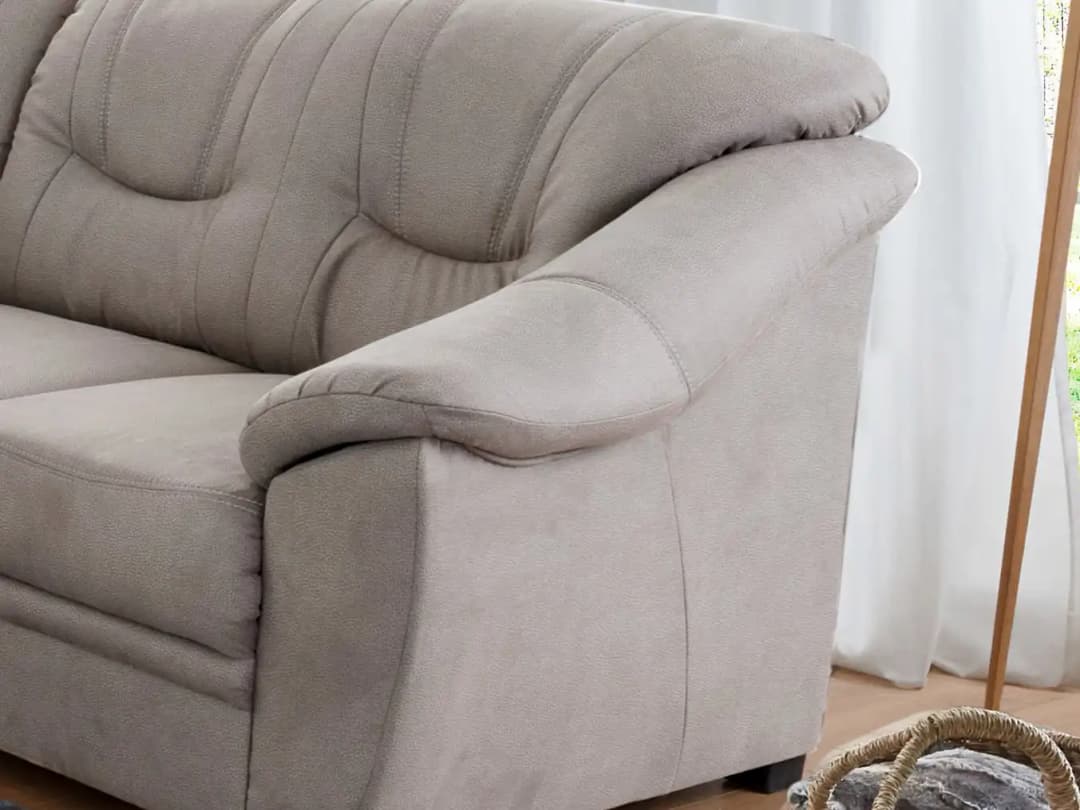 Ecksofa Sabura | Grau
