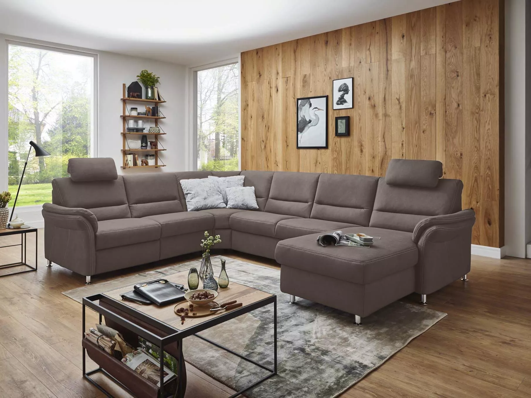 Wohnlandschaft Zanano X | Grau