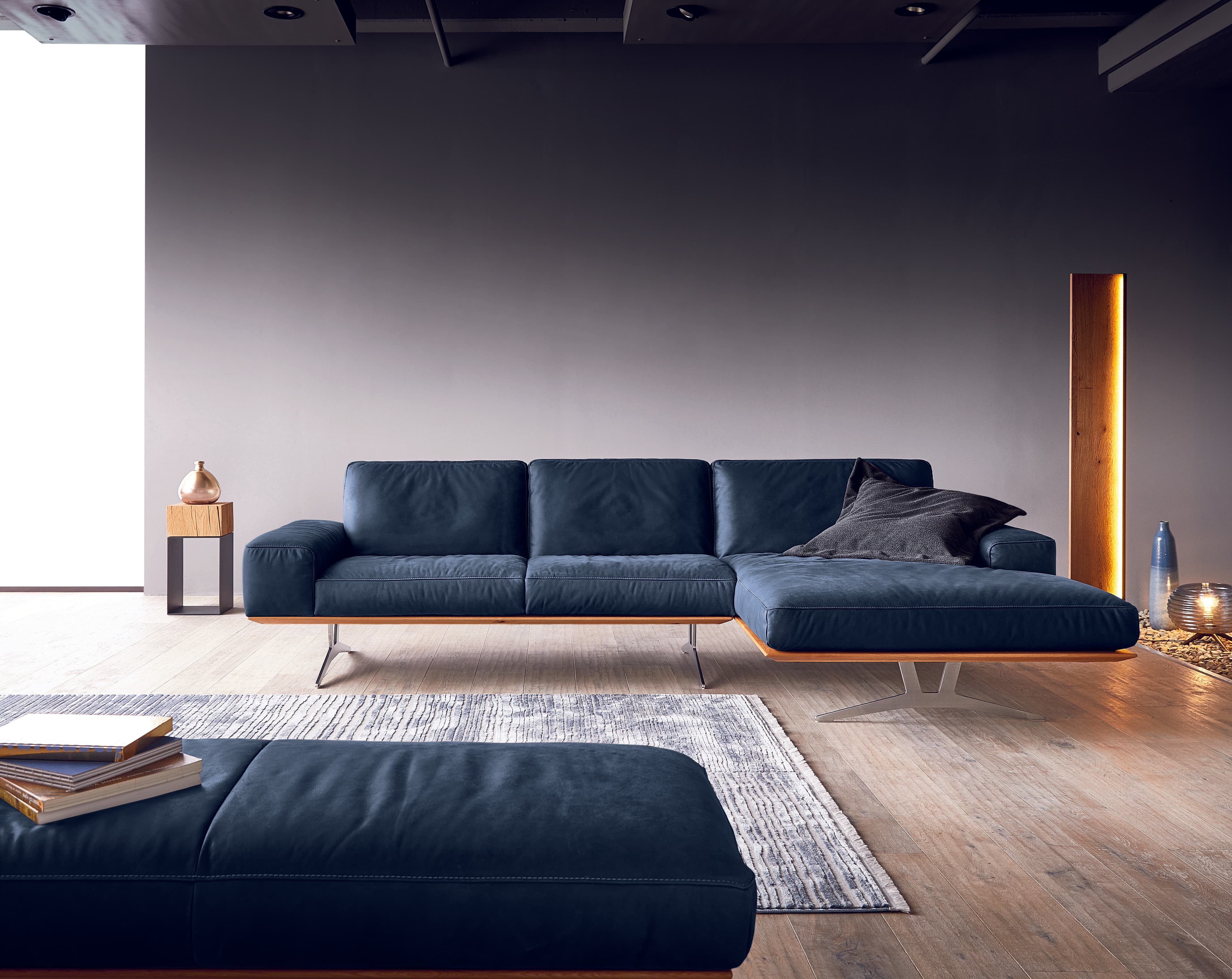 Koinor Ecksofa Hiero (FM) | Blau