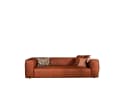 W.Schillig Einzelsofa 18050 around-the-block III | Braun