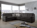 Ecksofa Putignano | Schwarz
