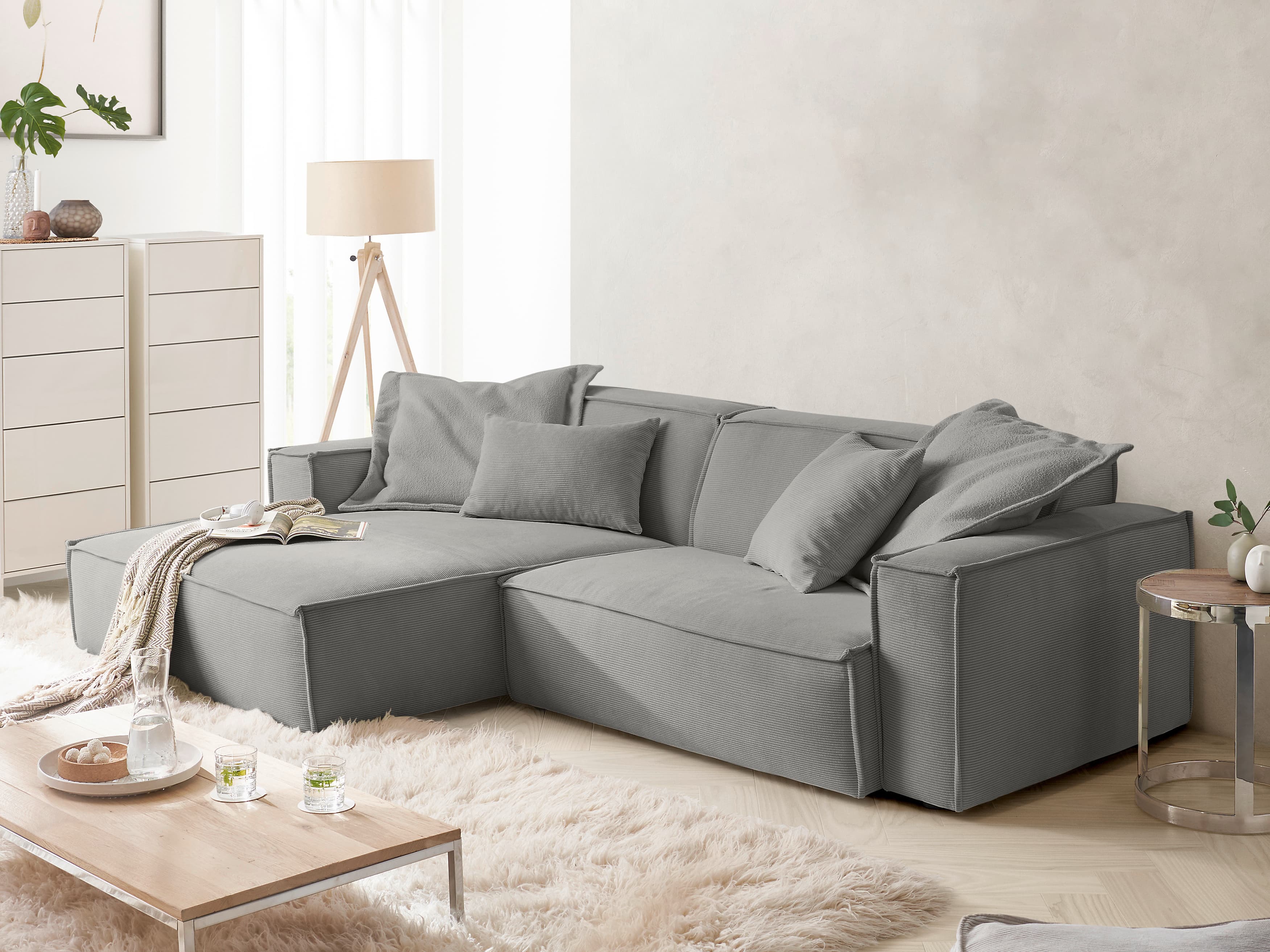 Ecksofa Croviana VII | Grau