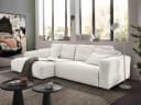 Ecksofa Cally III | Weiß