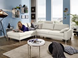 Ecksofa Cabianca | Weiß