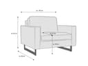 Polstersessel Kellan II | Braun 3