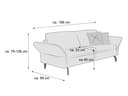 Einzelsofa Grontario II | Beige 4