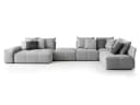 Wohnlandschaft Delinda | Grau 4