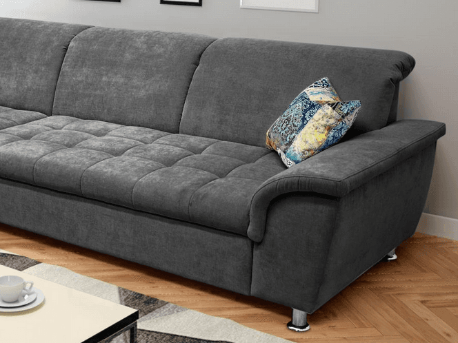 Ecksofa Drenchia | Blau